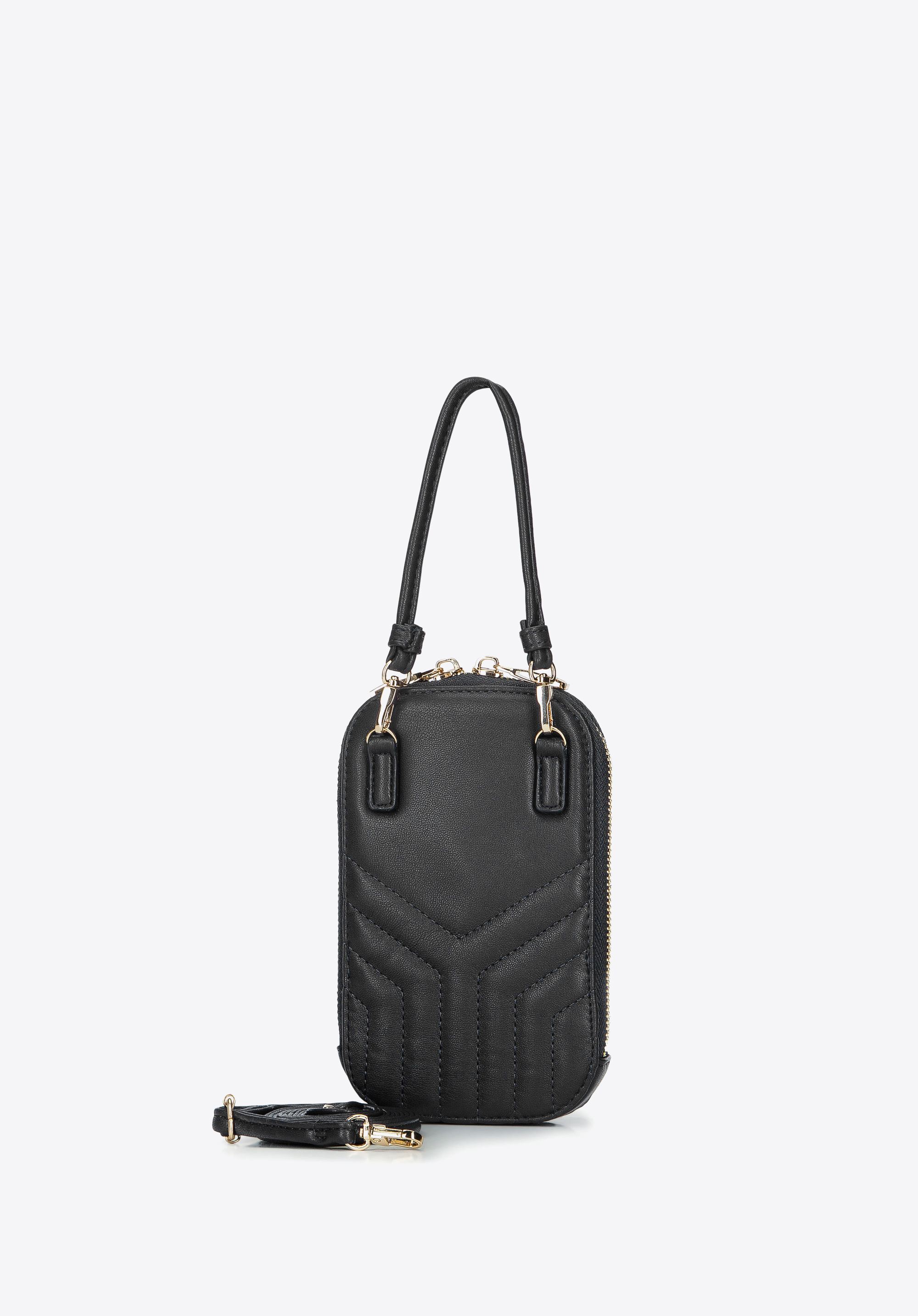 Damska torebka mini pikowana