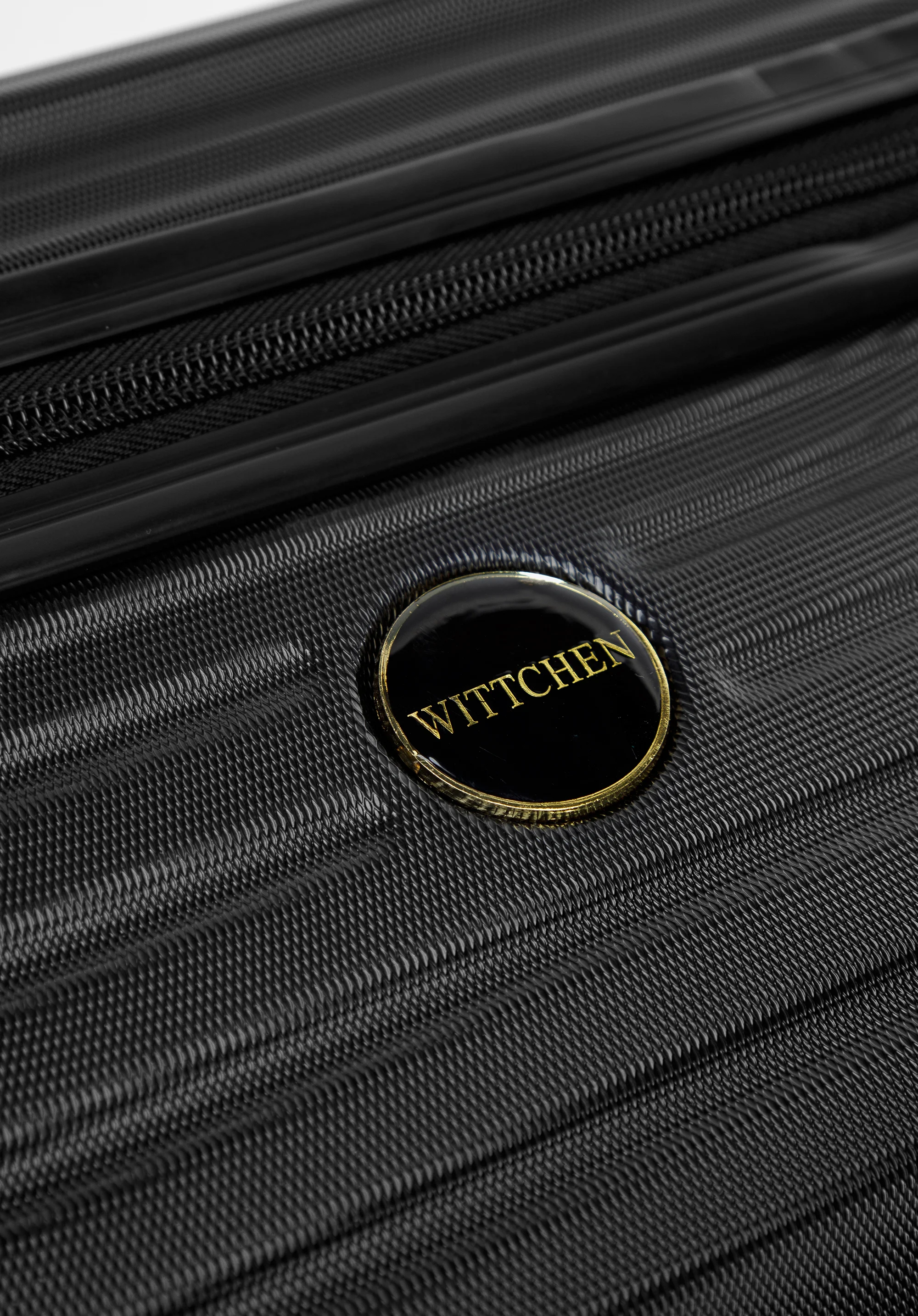 Walizka kabinowa z ABS-u w ukośne paski