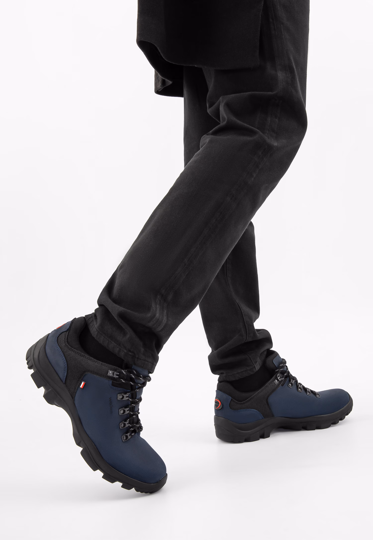 Brązowe męskie półbuty trekkingowe