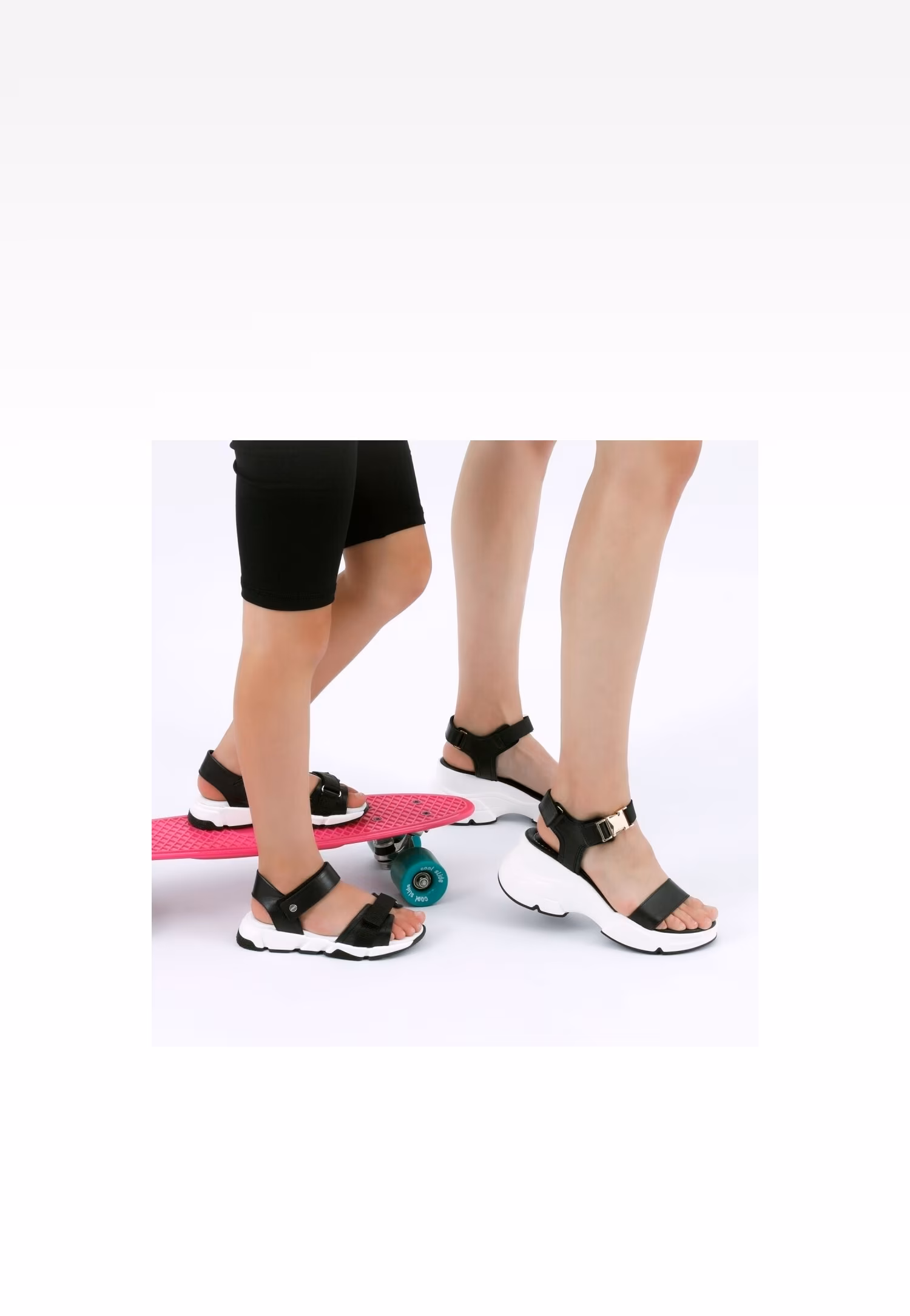 Sandały Wojas x Bartek 8520151, dla dziewcząt, czarny