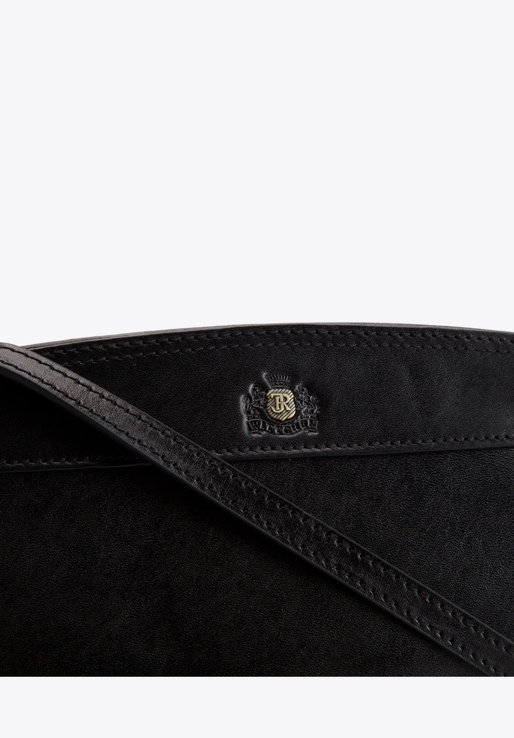 Kopertówka skórzana na podwójne magnetyczne zapięcie