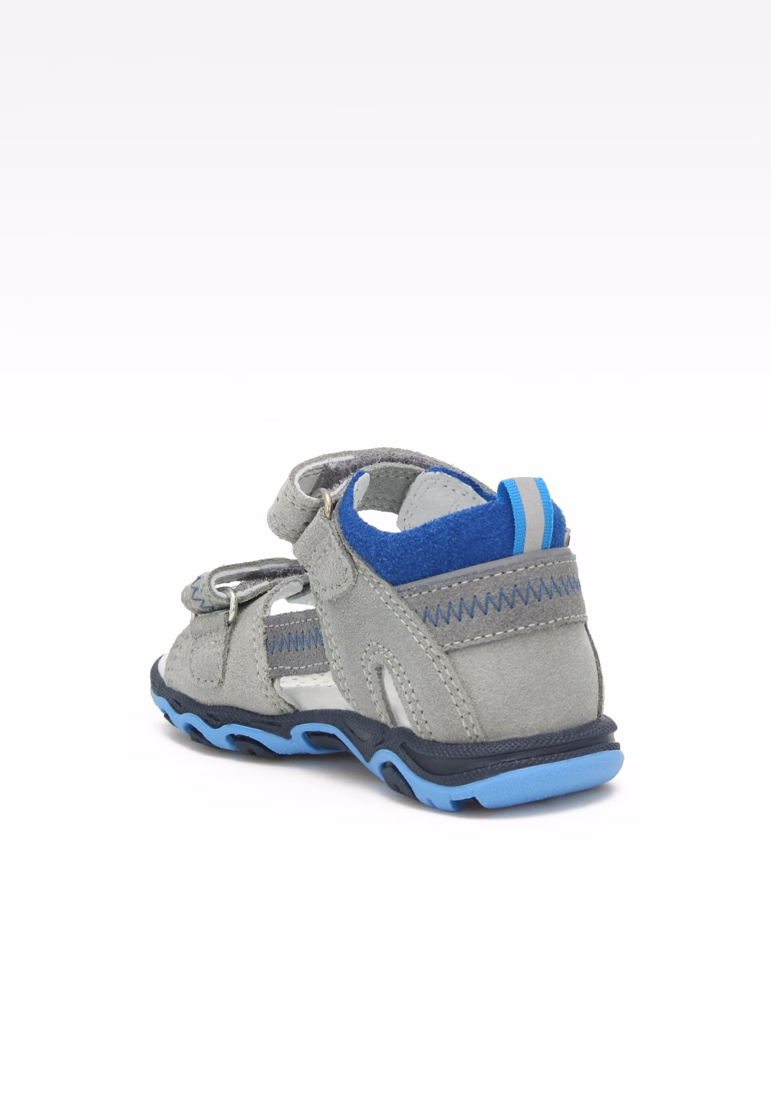 Sandały BARTEK 118240-28, dla chłopców, czarno-szaro-pomarańczowy