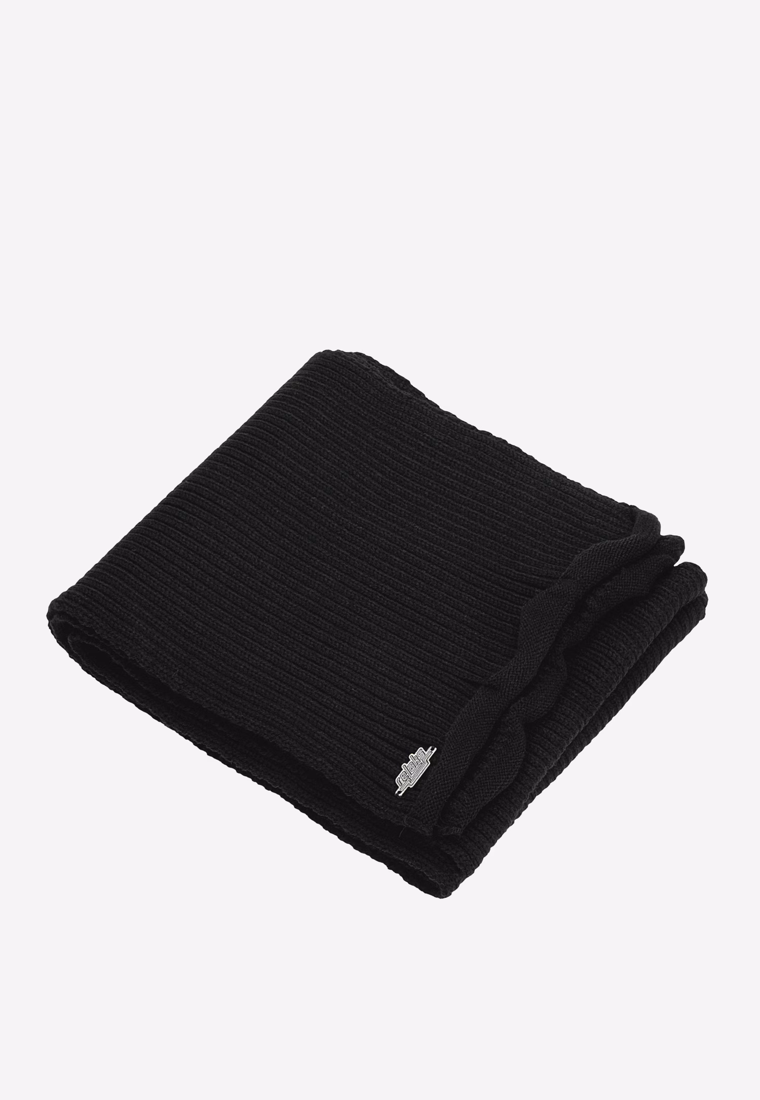 Granatowy zestaw RELAKS czapka + szalik