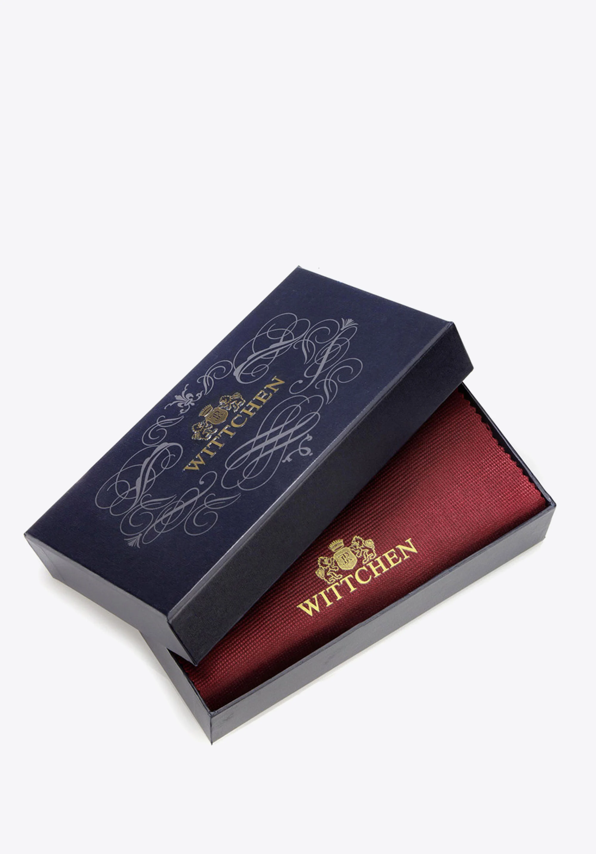 Męski portfel z połyskliwej skóry