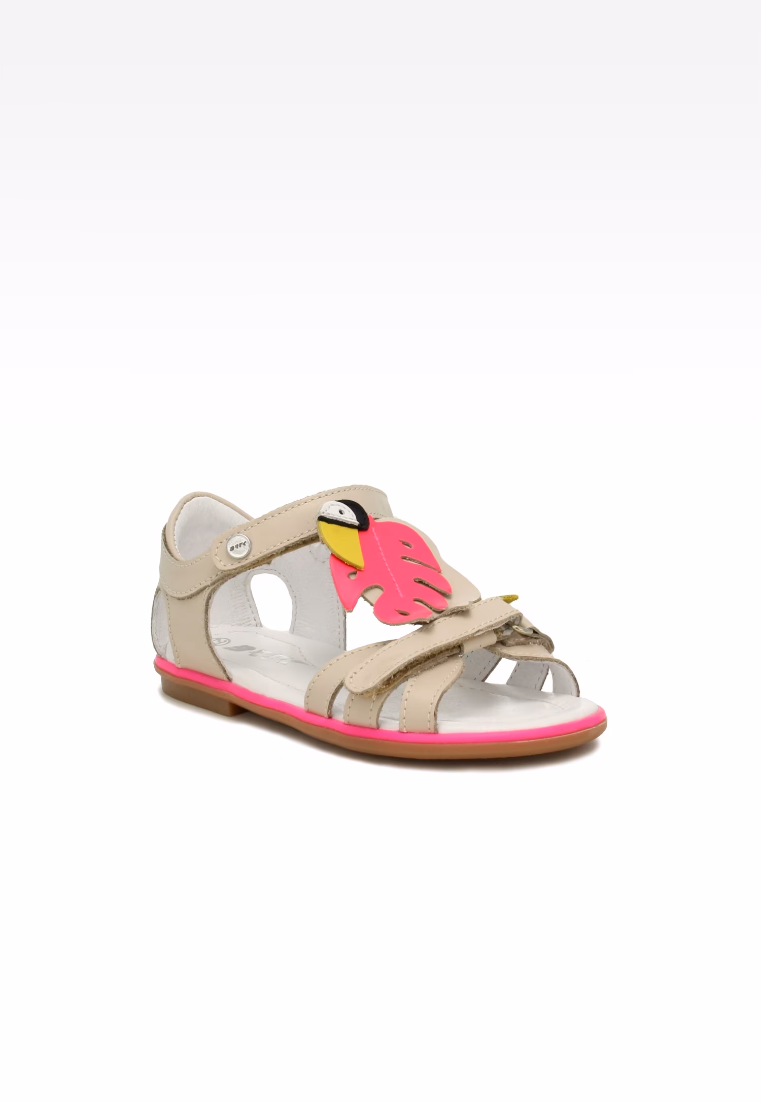 Sandały BARTEK 19182002 II, dla dziewcząt, ciemy róż