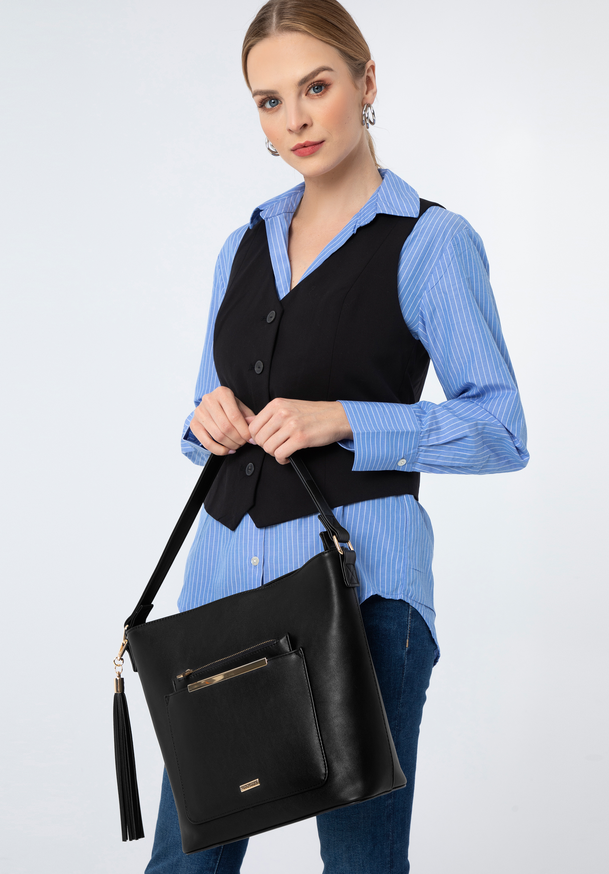 Torebka worek z wyjmowanym etui pro-eco