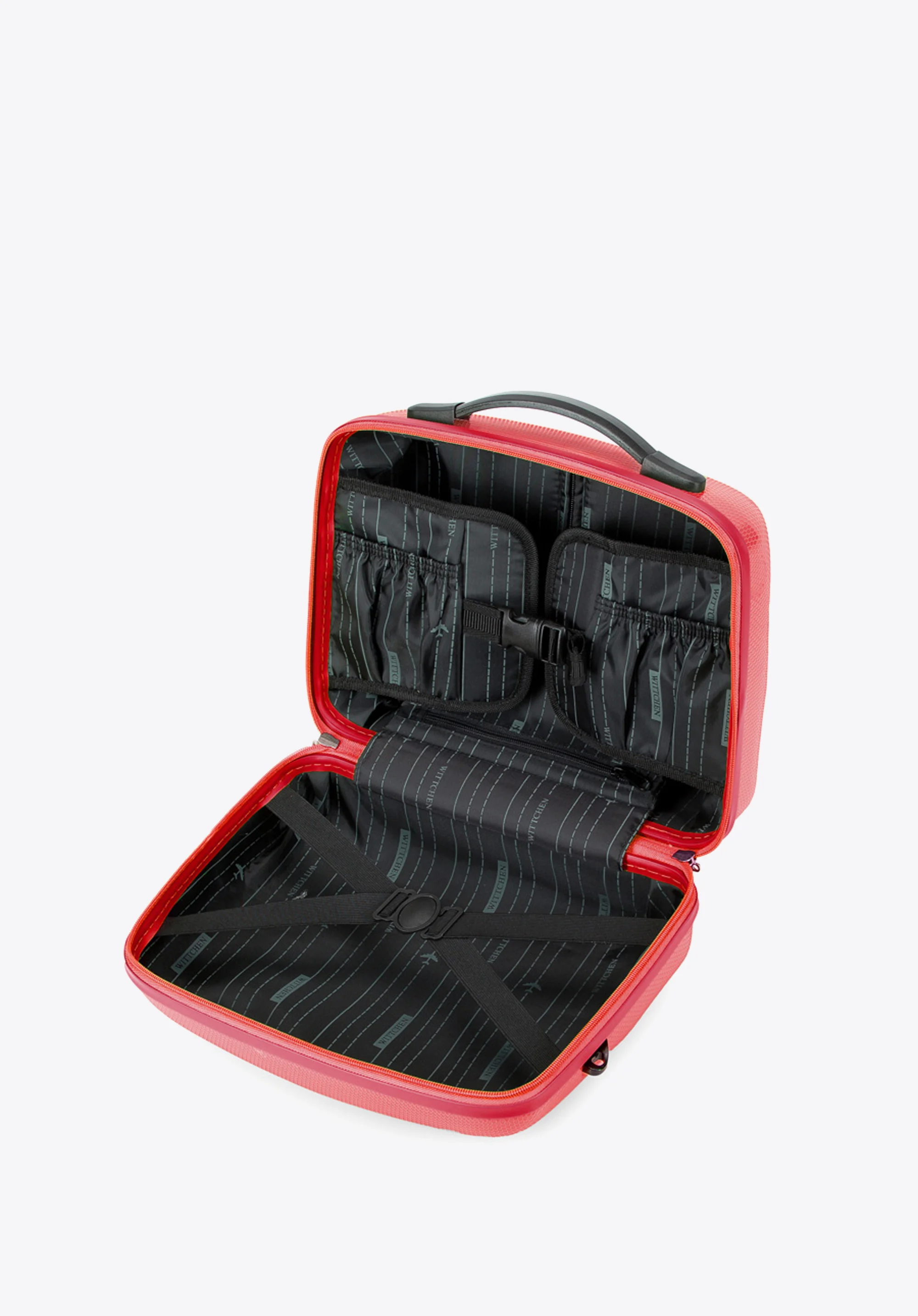 Walizka kabinowa z polikarbonu jednokolorowa