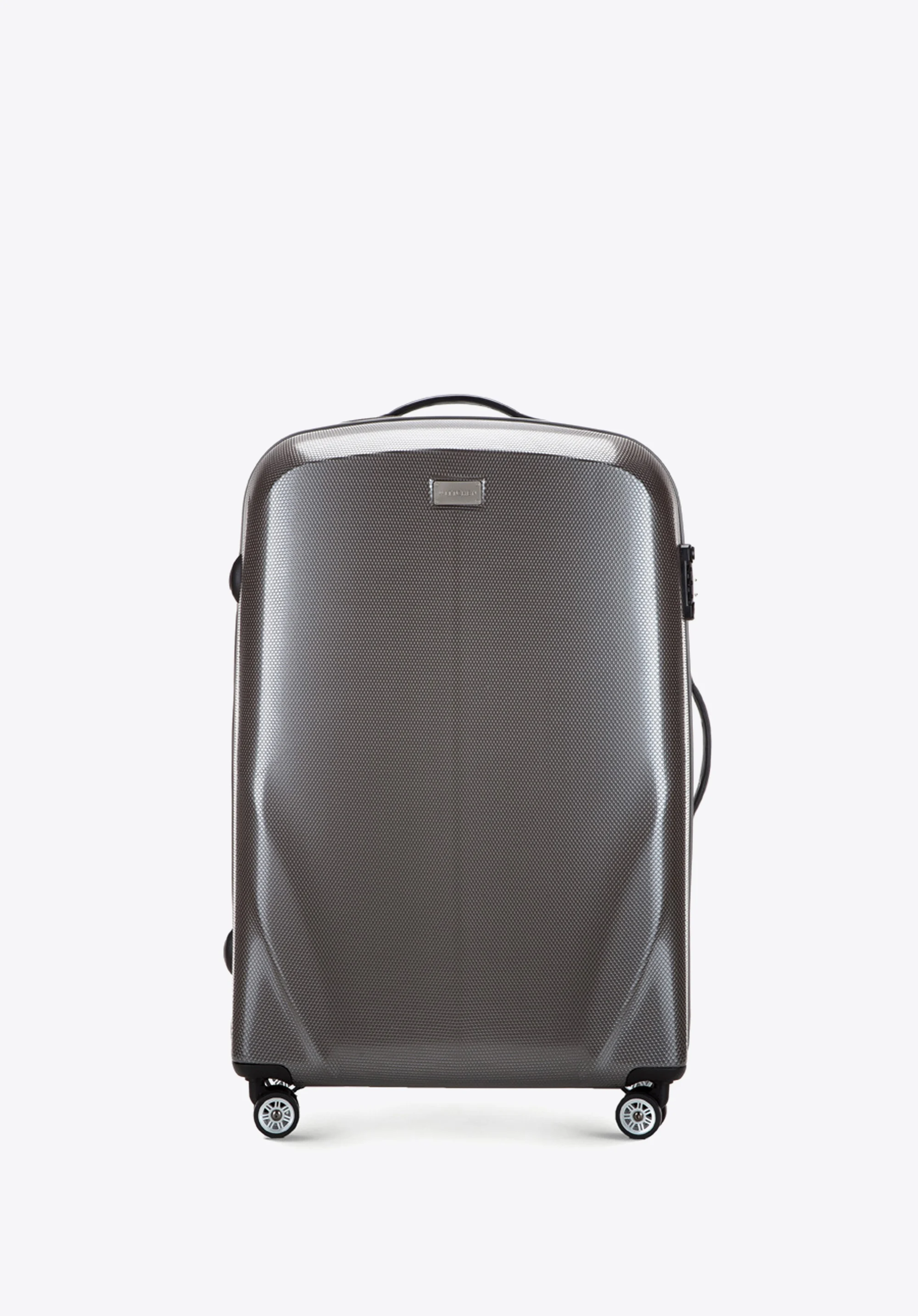 Walizka kabinowa z polikarbonu jednokolorowa