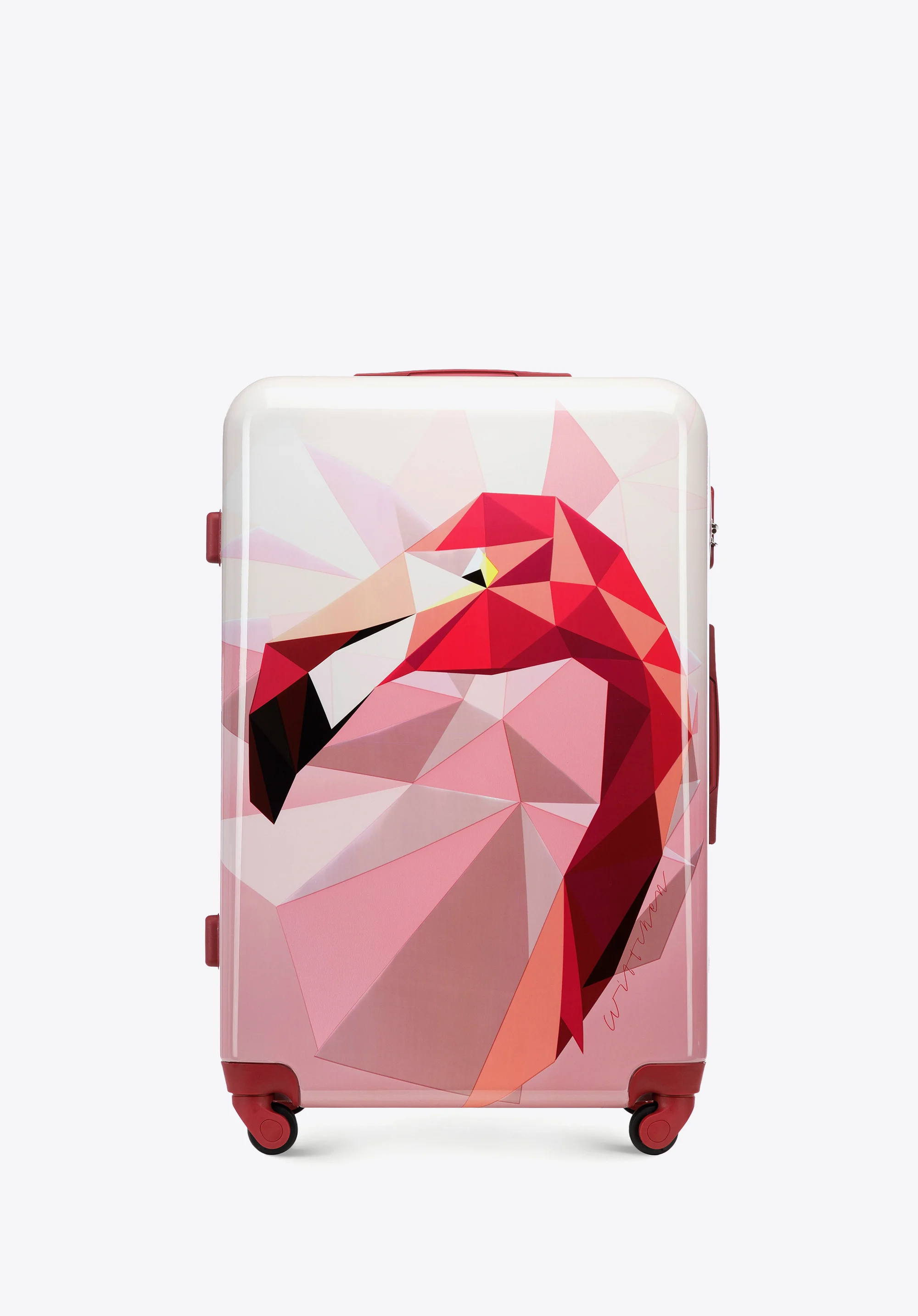 Walizka kabinowa z ABS-u z nadrukiem