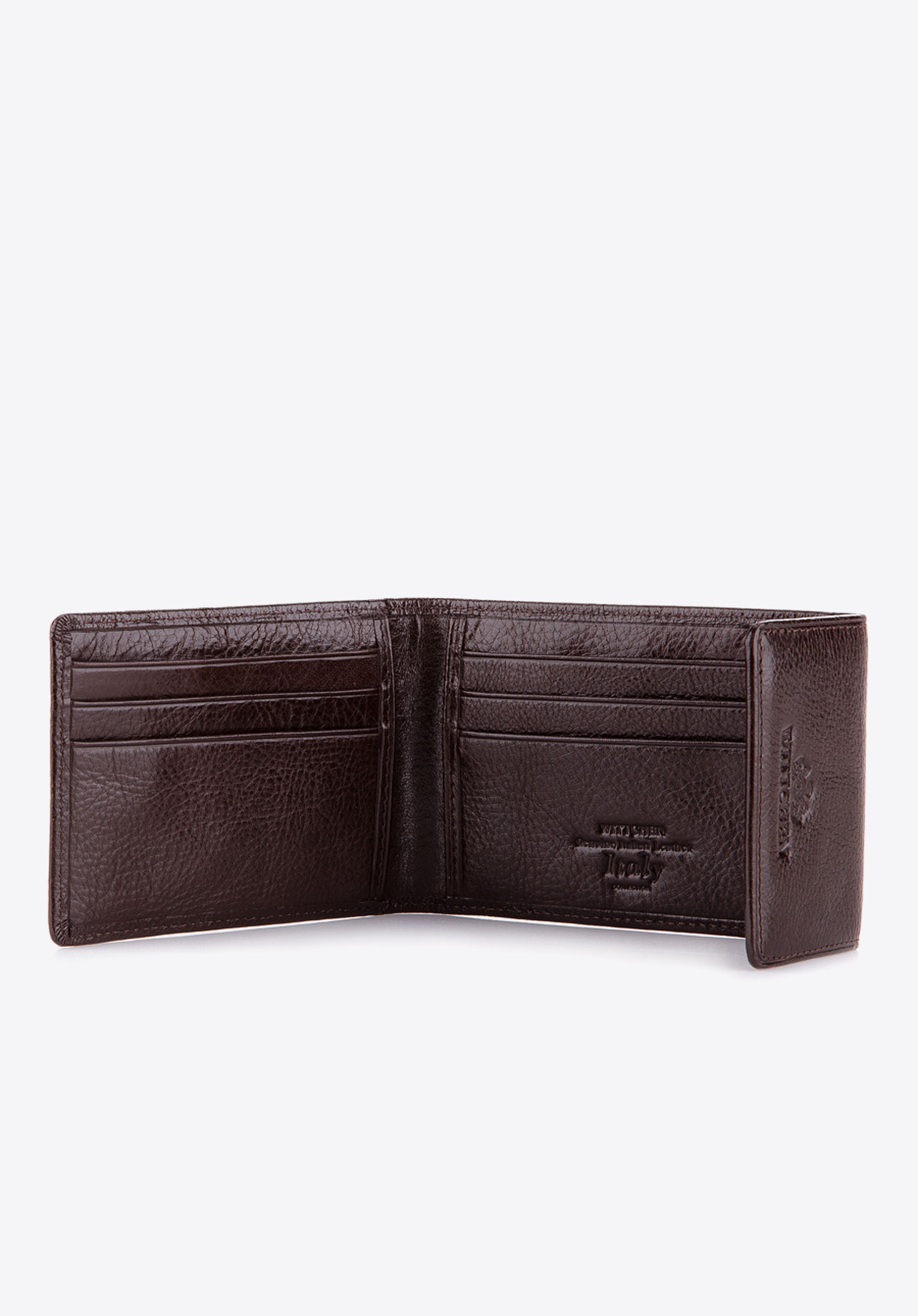 Etui na karty skórzane proste