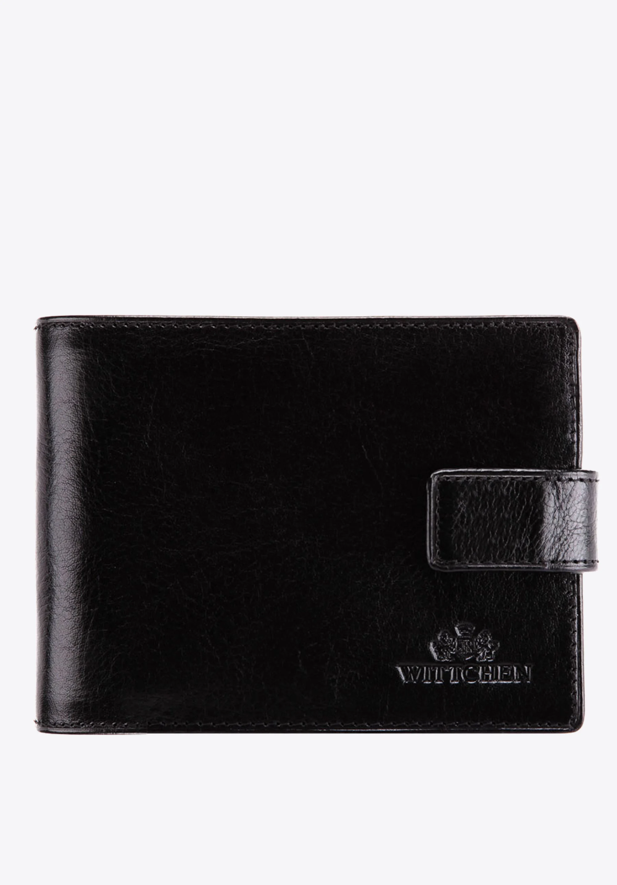 Męski portfel skórzany średni