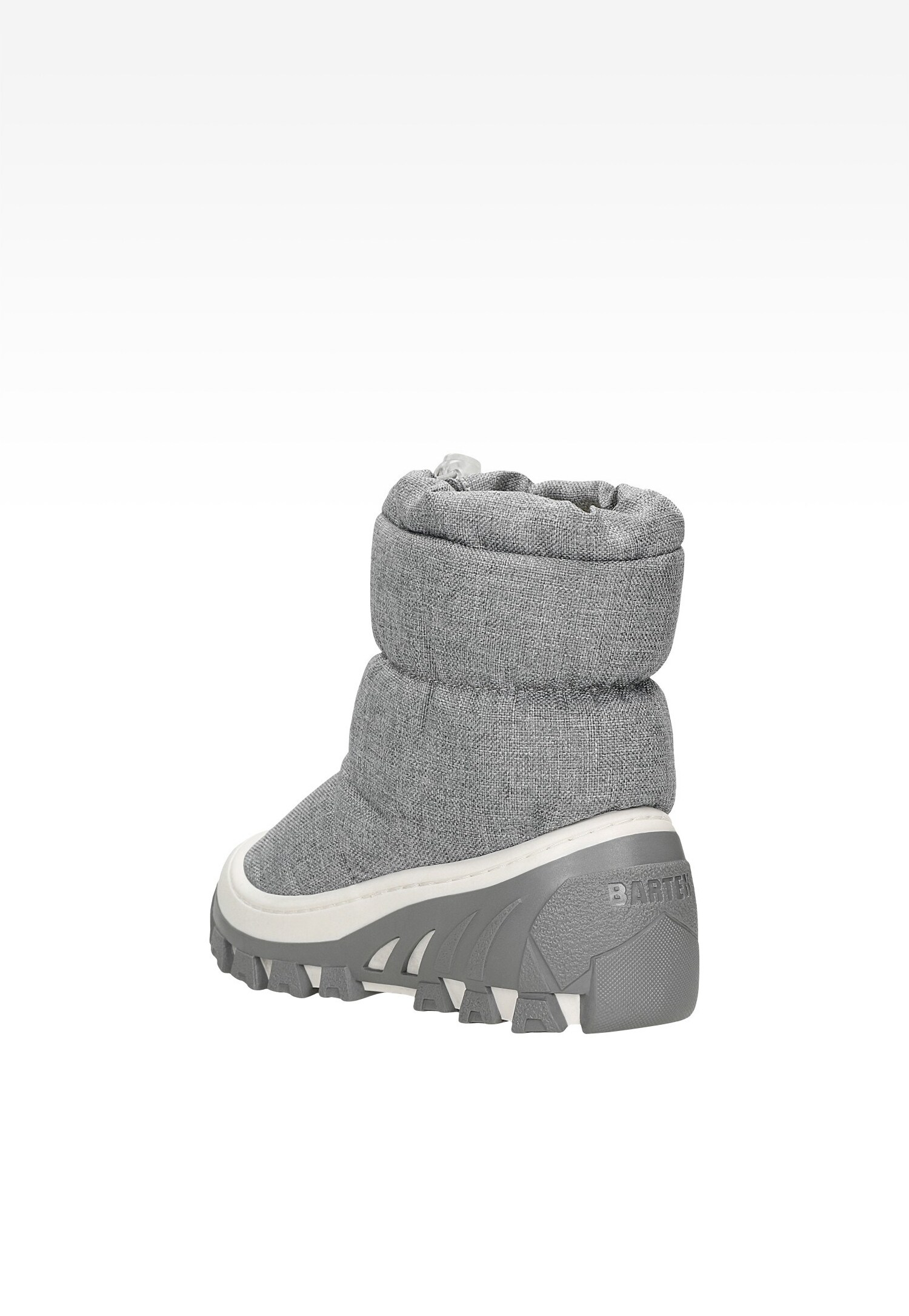 Szare śniegowce BARTEK z zapięciem na zamek 11624005