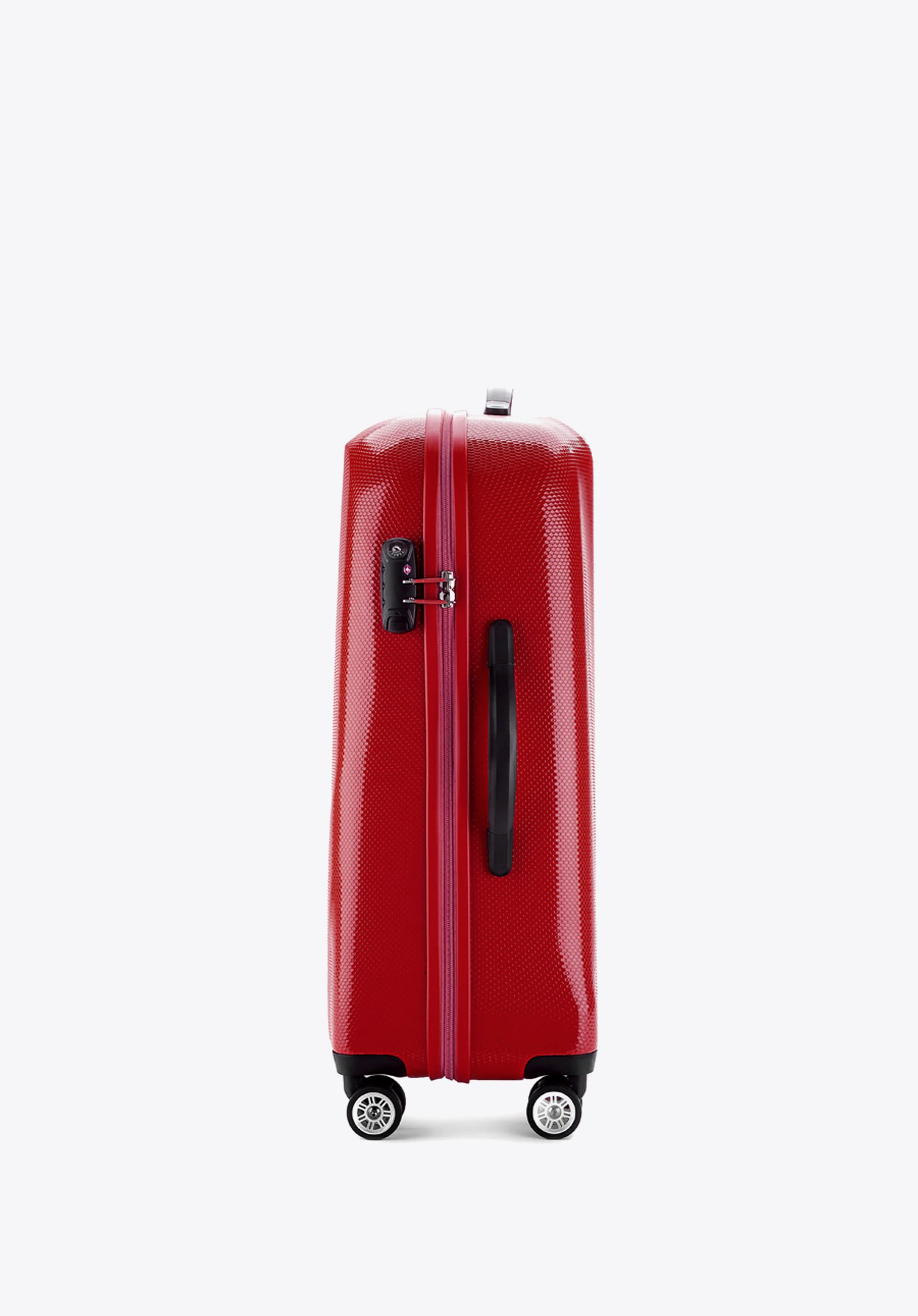 Walizka kabinowa z polikarbonu jednokolorowa