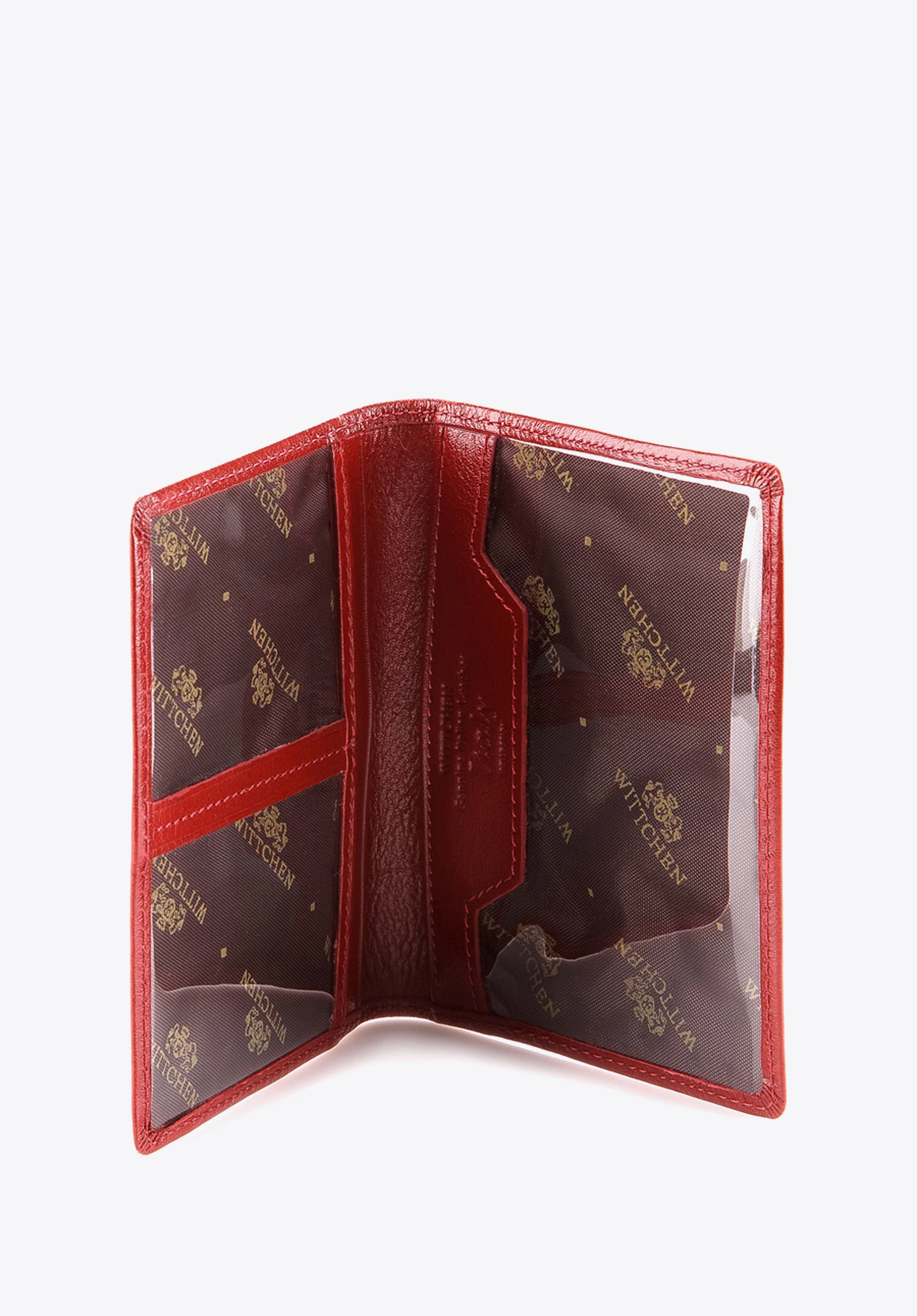 Etui na dokumenty skórzane pionowe