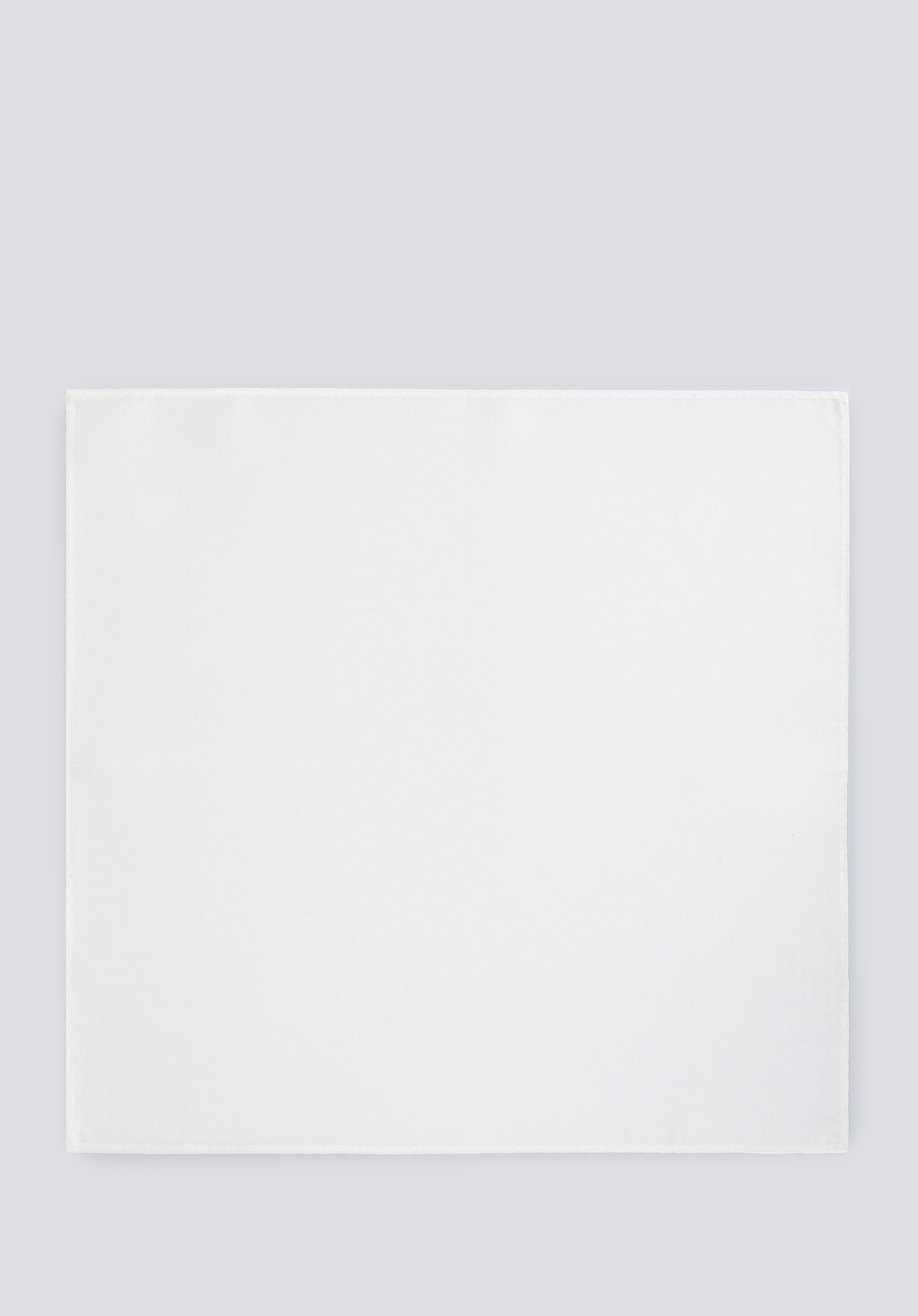 Poszetka z jedwabiu jednokolorowa