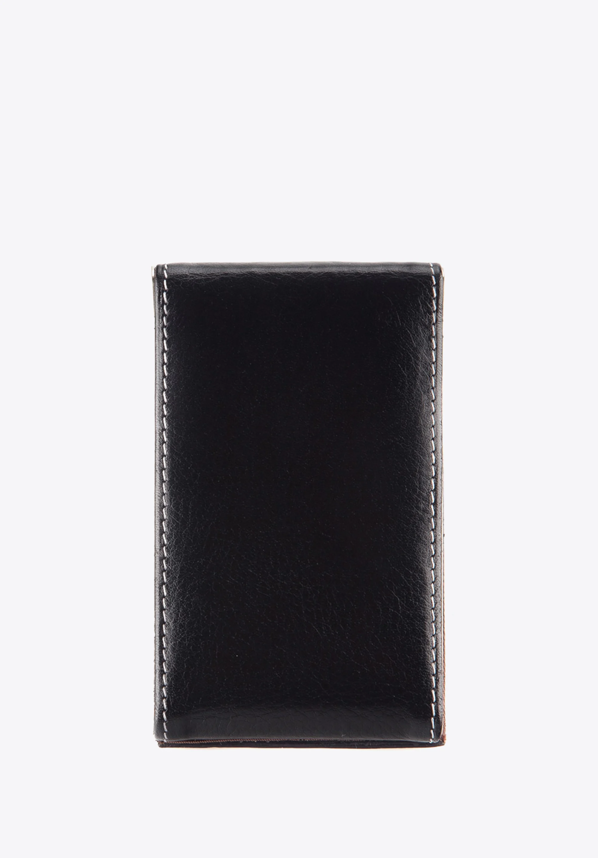 Etui na wizytówki ze skóry proste
