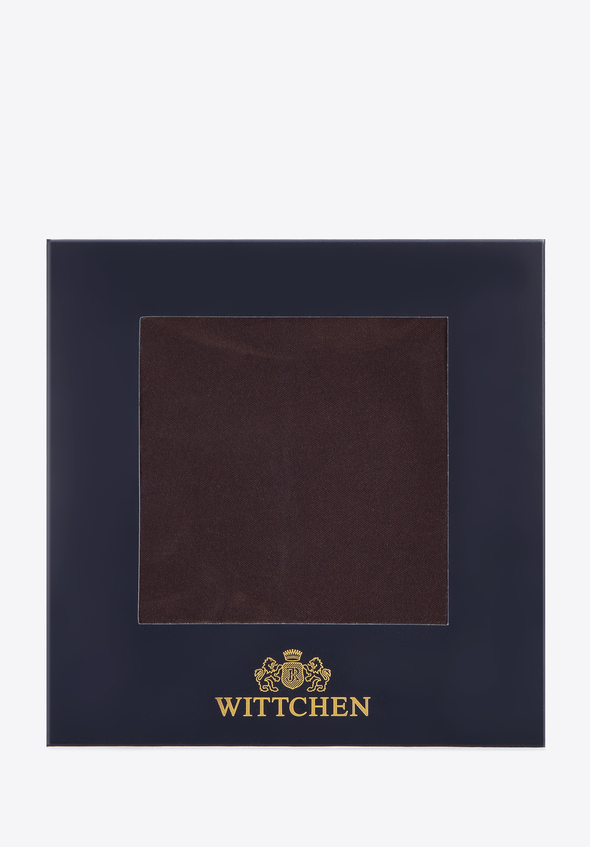 Poszetka z jedwabiu jednokolorowa