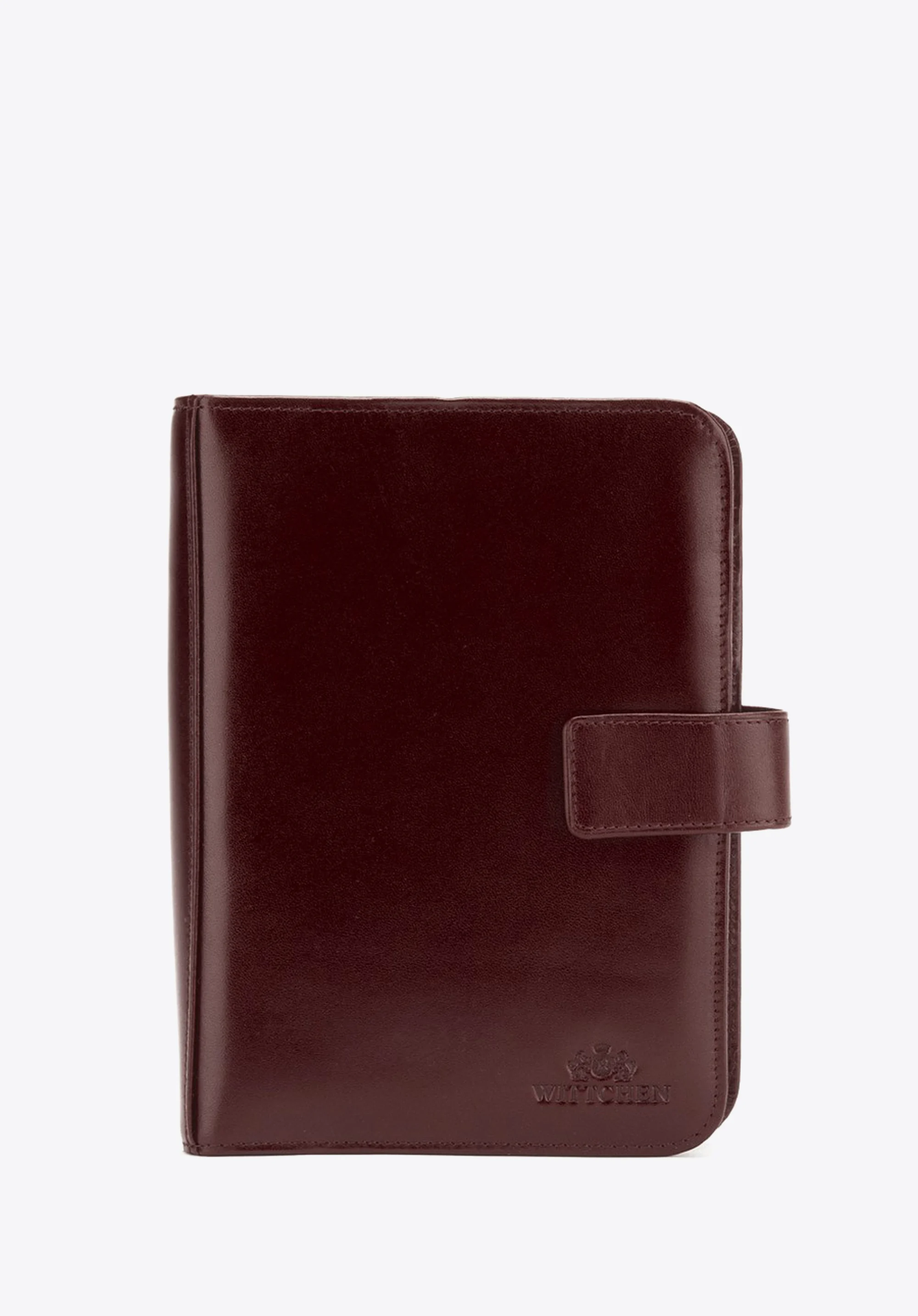 Organizer na dokumenty skórzany z segregatorem