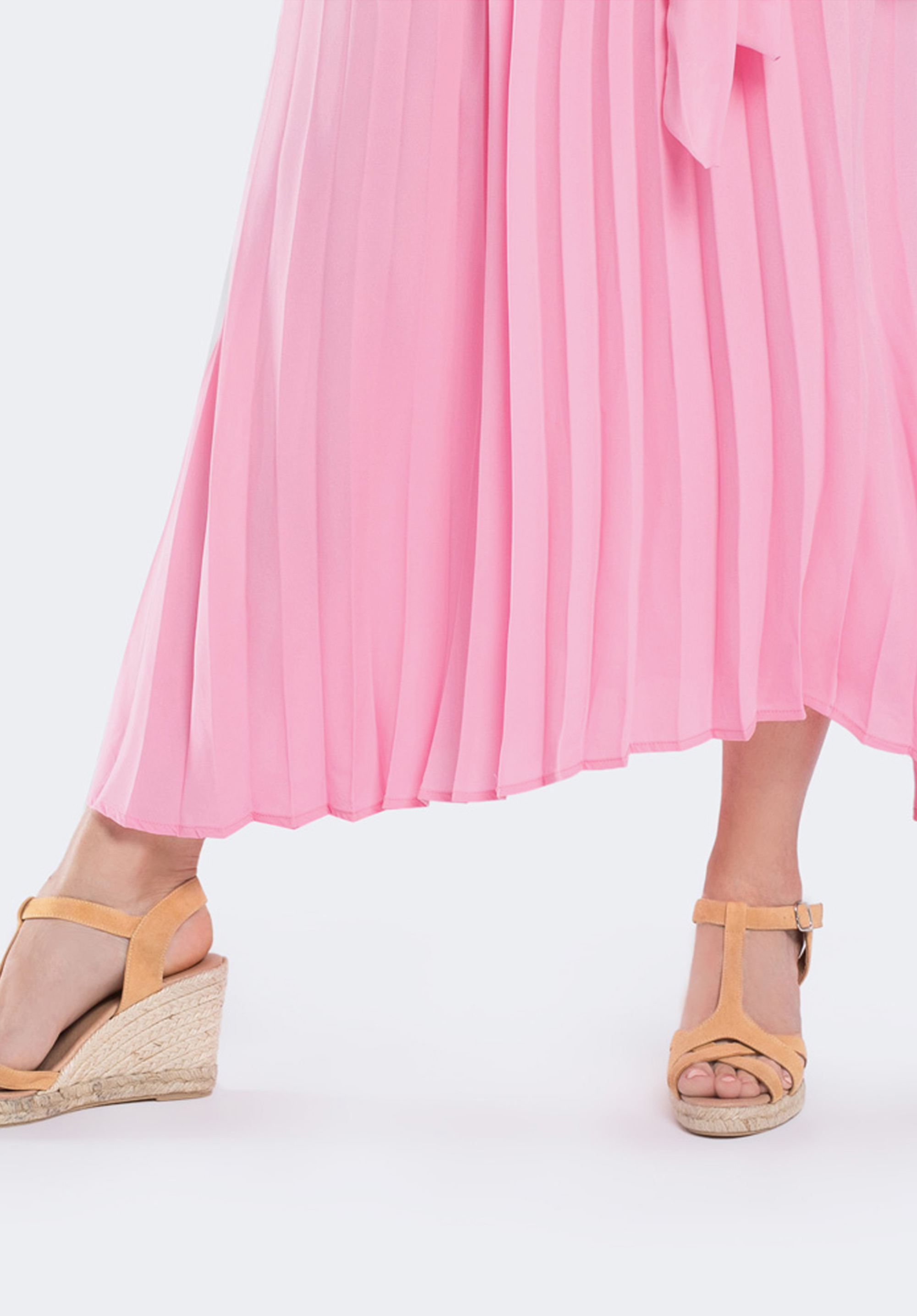 Damskie sandały espadryle z zamszu