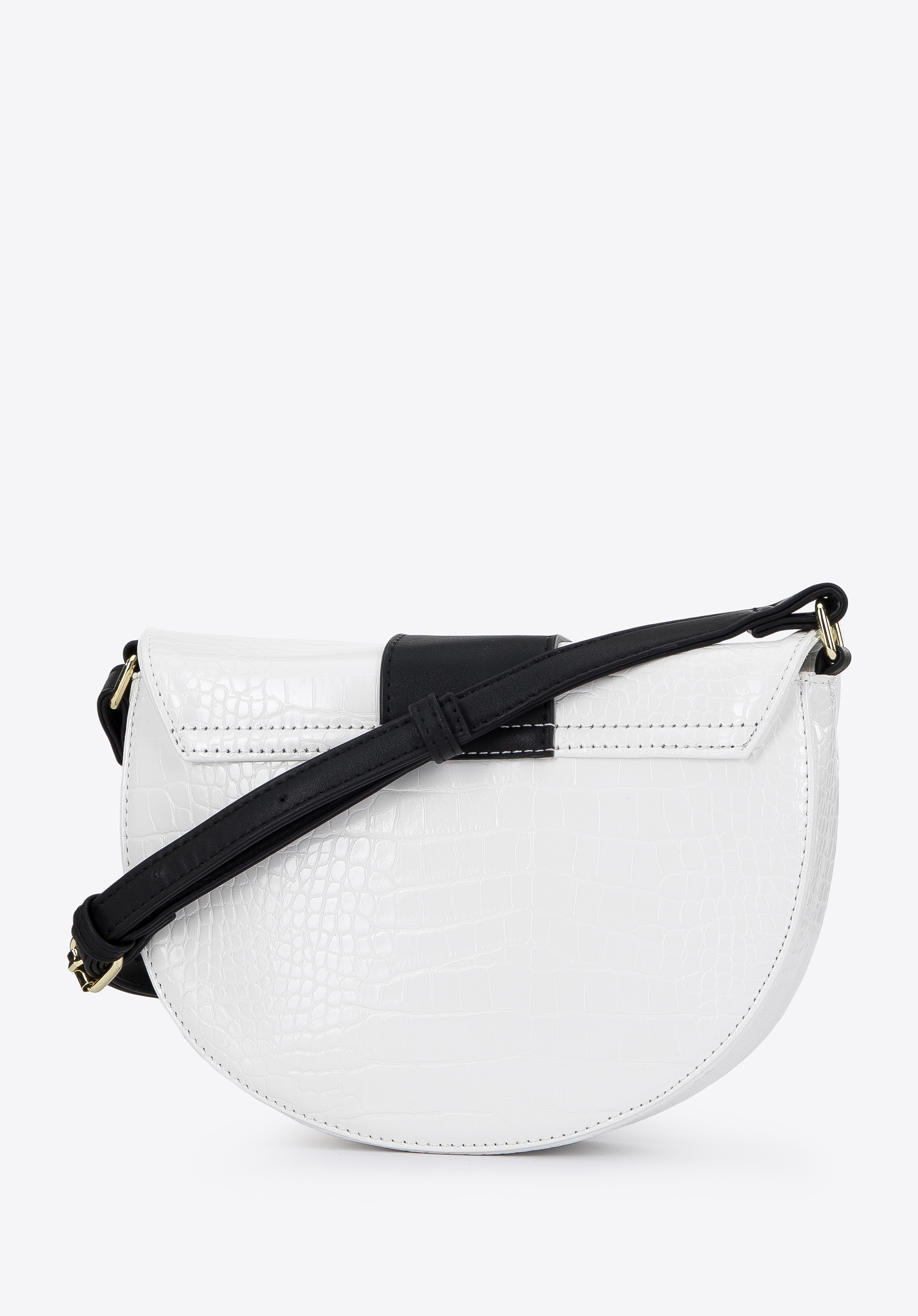 Damska listonoszka z ekoskóry croco