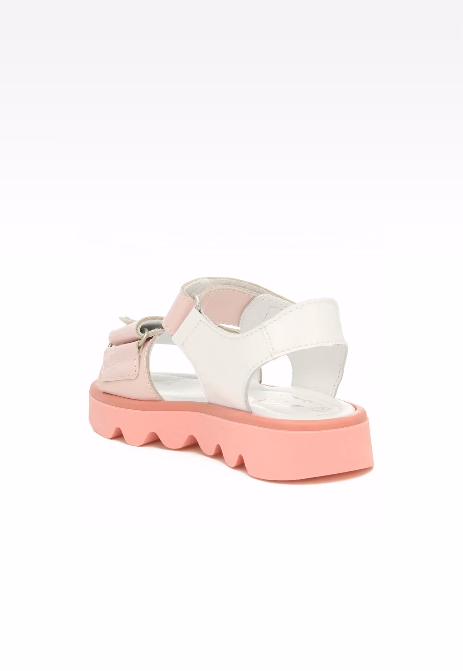 Sandały BARTEK 19120002, dla dziewcząt, szaro-biały