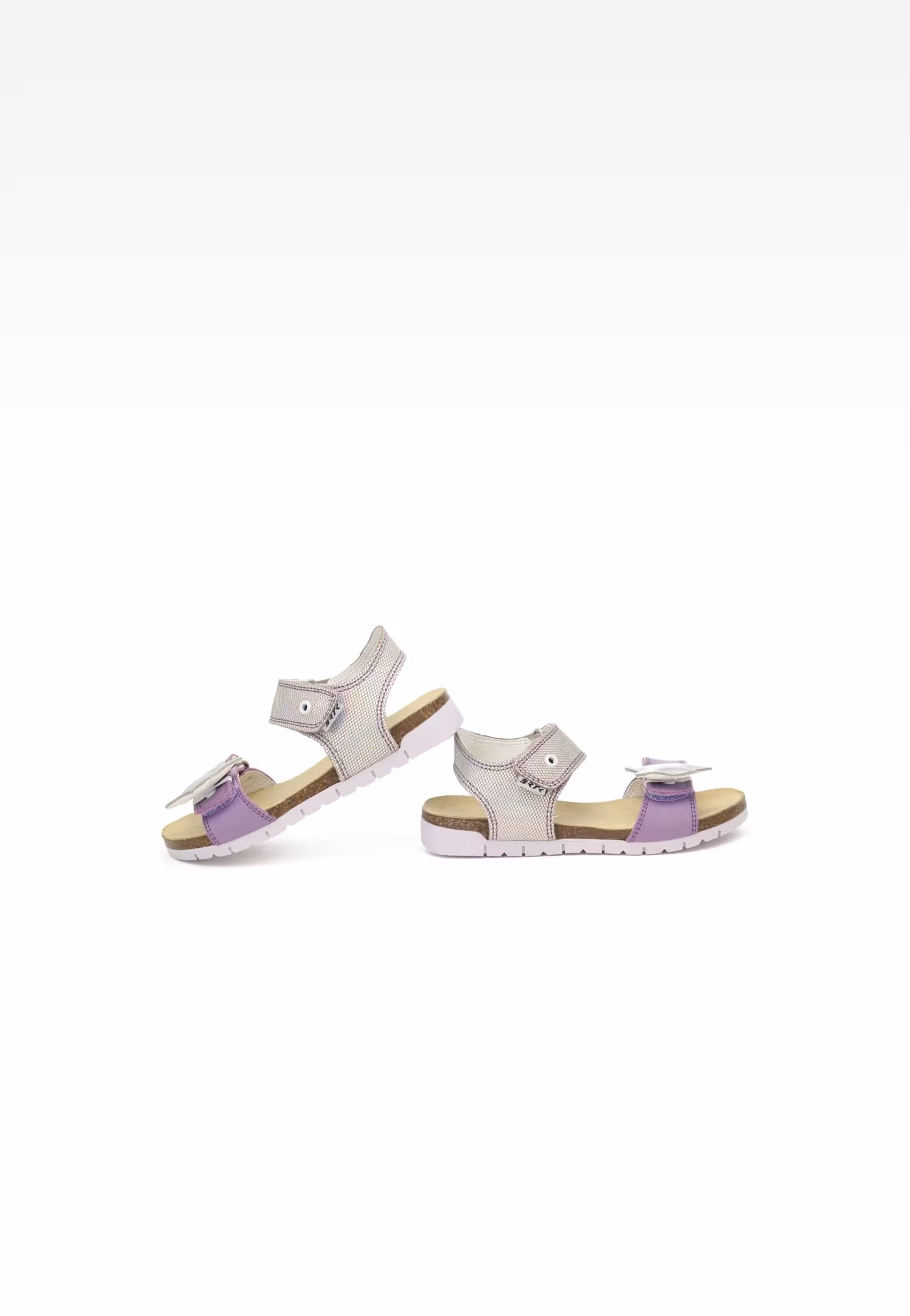 Sandały BARTEK 16183026, dla dziewcząt, beżowo-biały