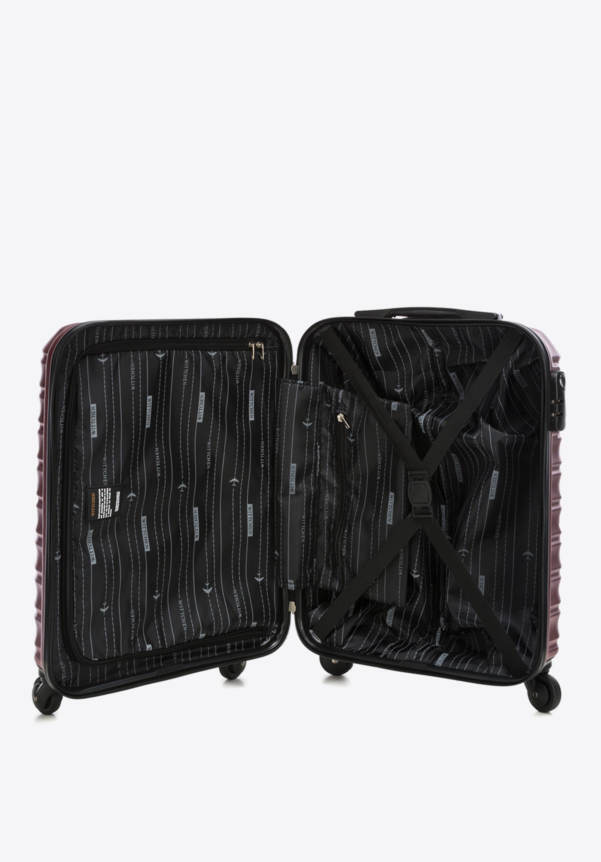 Kosmetyczka podróżna z ABS-u z żebrowaniem