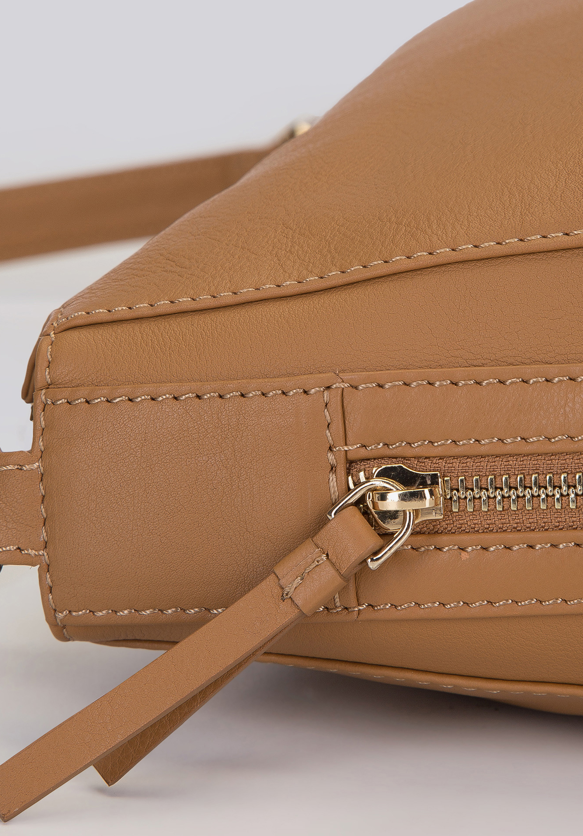 Torba worek ze skóry zaokrąglona duża