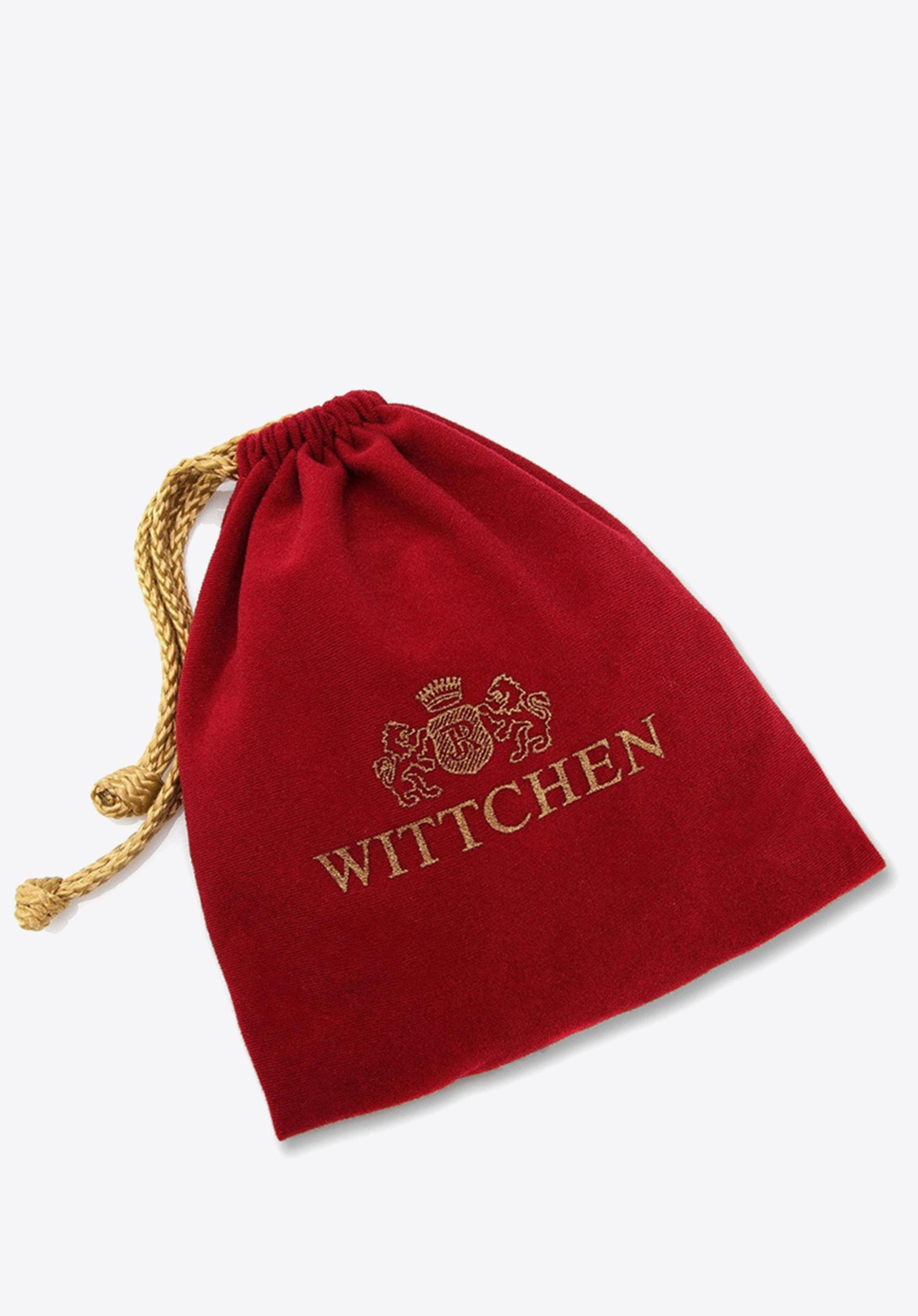 Męski pasek z groszkowanej skóry dwustronny klasyczny