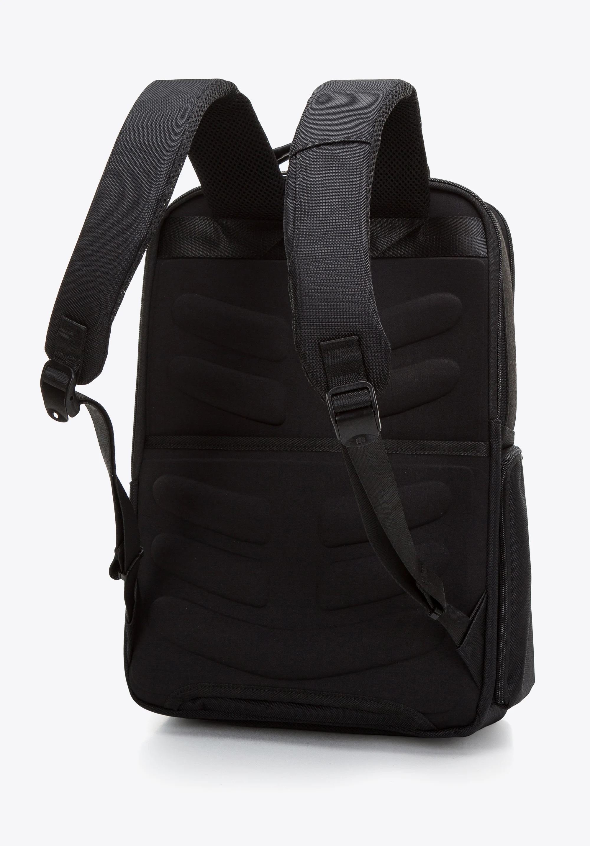 Męski plecak na laptopa 15,6” dwukomorowy z błyszczącym suwakiem