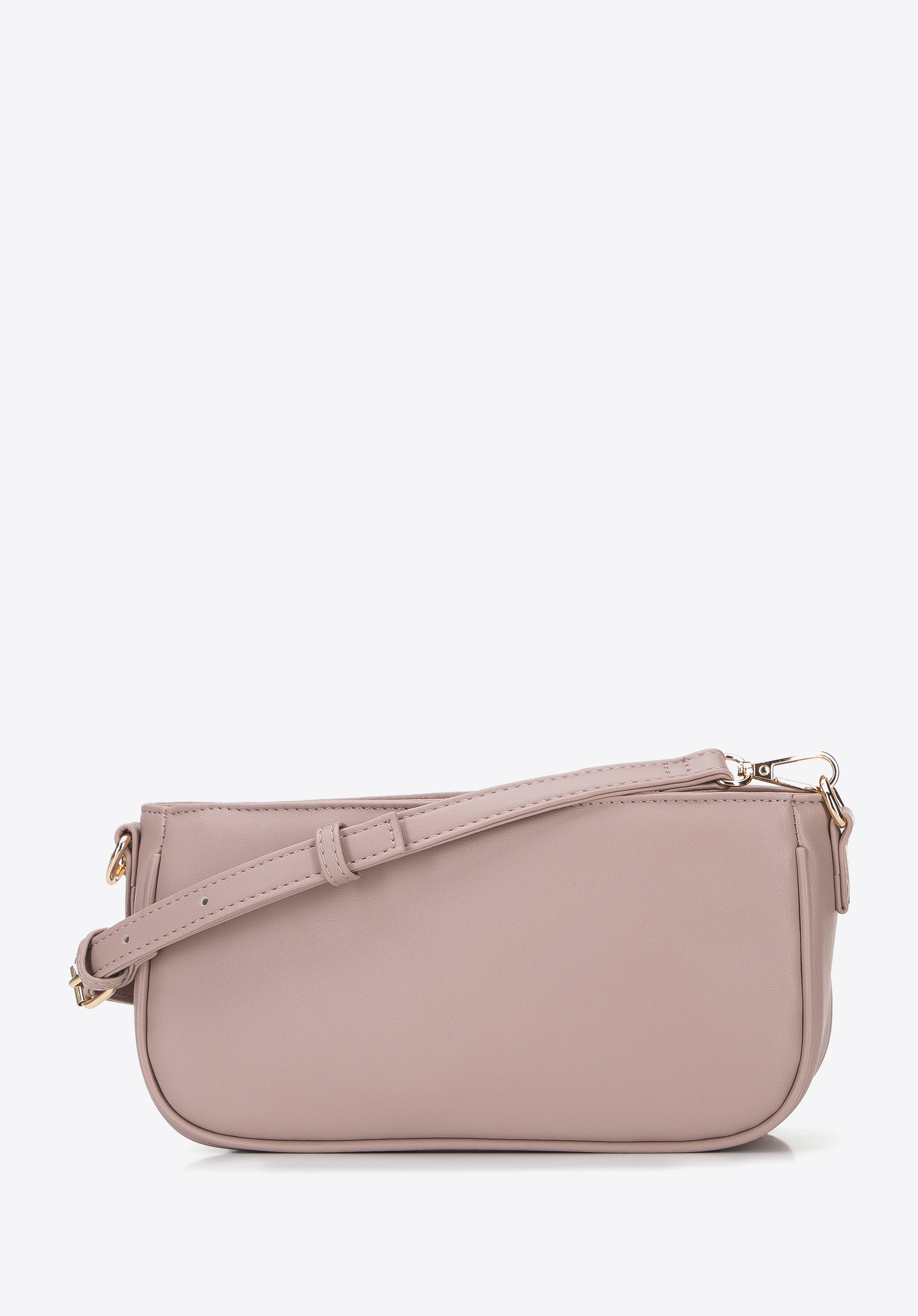 Damska listonoszka z ekoskóry z trójkątnymi ćwiekami