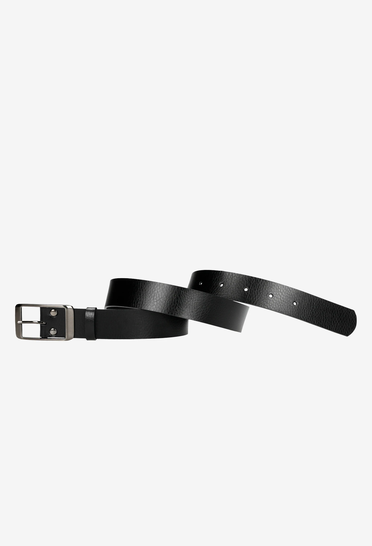 Czarny elegancki pasek damski