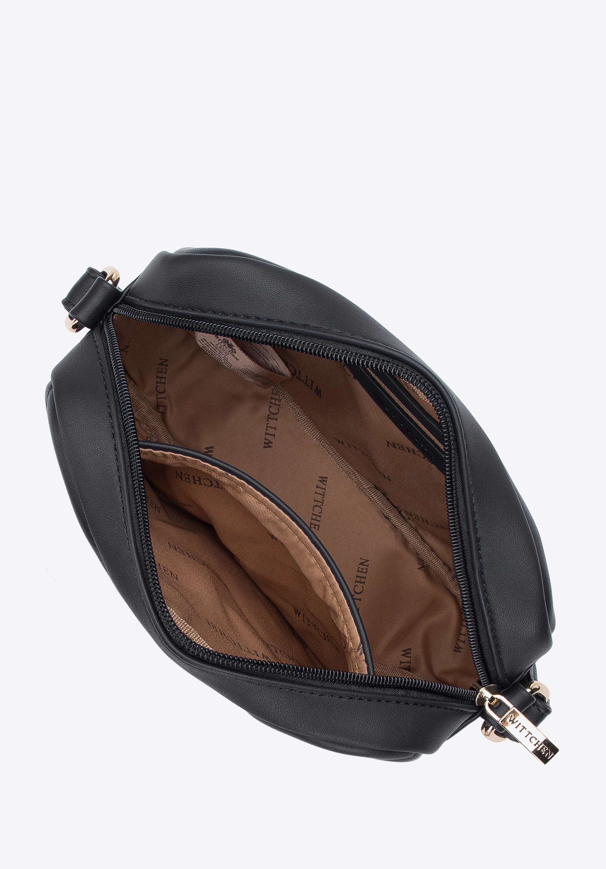 Damska listonoszka z miękkiej ekoskóry pikowana