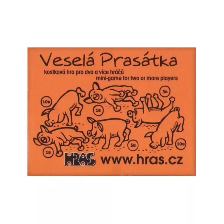 Veselá Prasátka - kostková hra