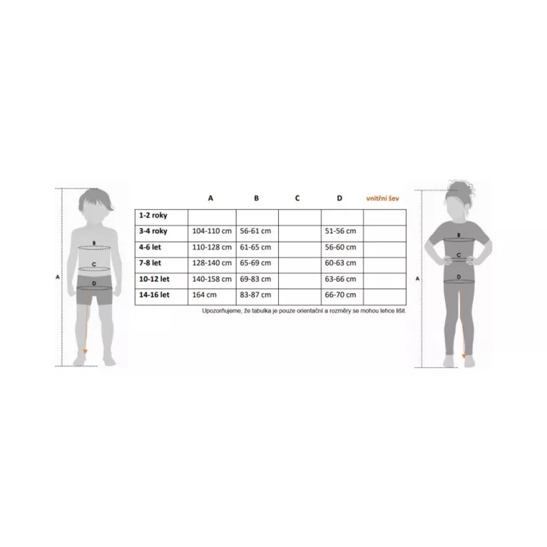 Kostým dětský Upír vel. 3-4 roky