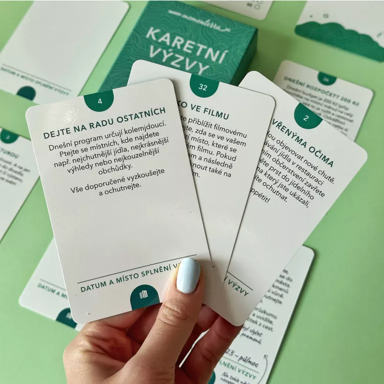 Karetní výzvy - Cestovatelské