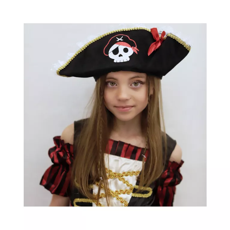 Kostým dětský Pirátka s kloboukem