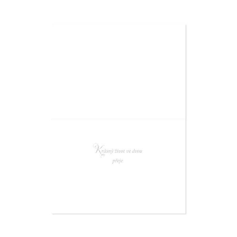 Luxusní přání - Nevěstě a ženichovi