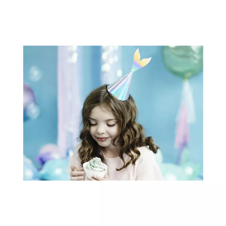 Čepičky Mořská panna 6 ks