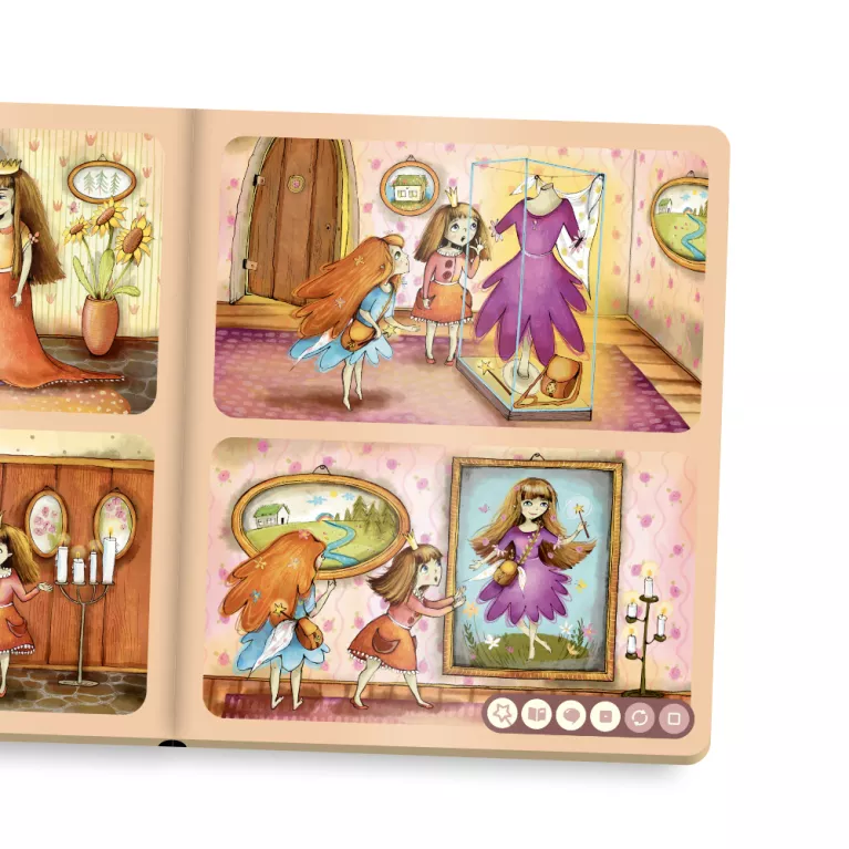 Kniha Víla a princezná SK