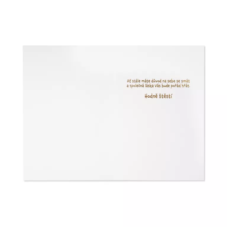 Luxusní svatební přání - Mickey a Minnie