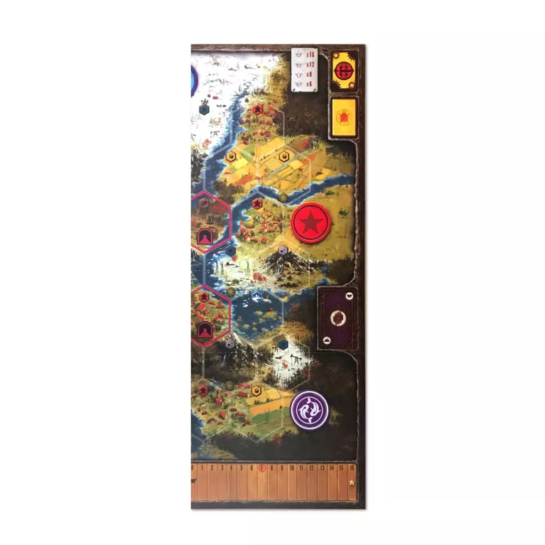 Scythe - rozšíření herního plánu