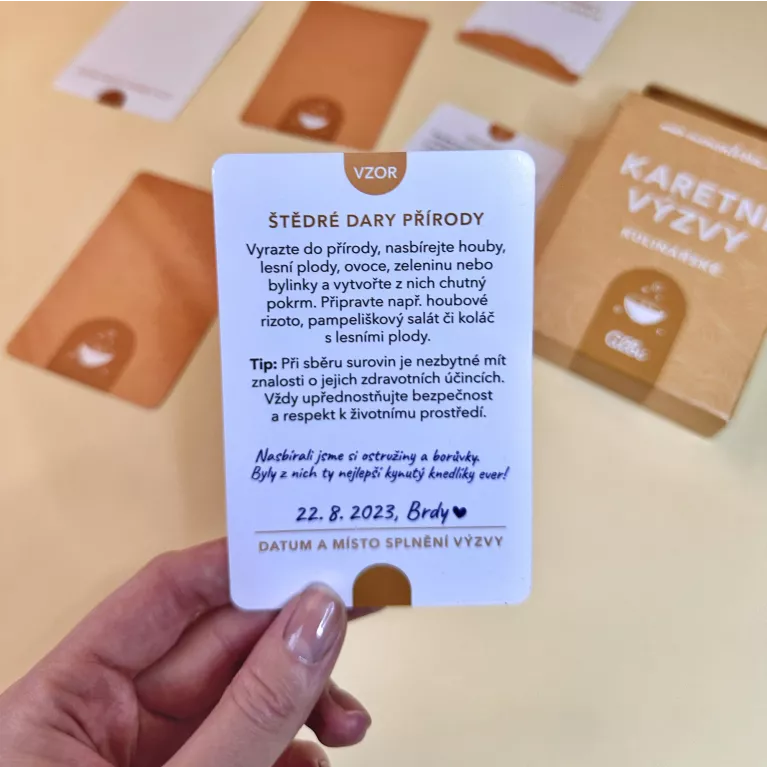 Karetní výzvy - Kulinářské