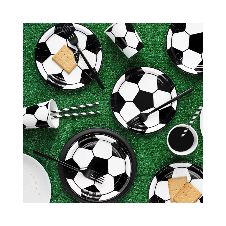 Talíře Fotbalový míč  6 ks