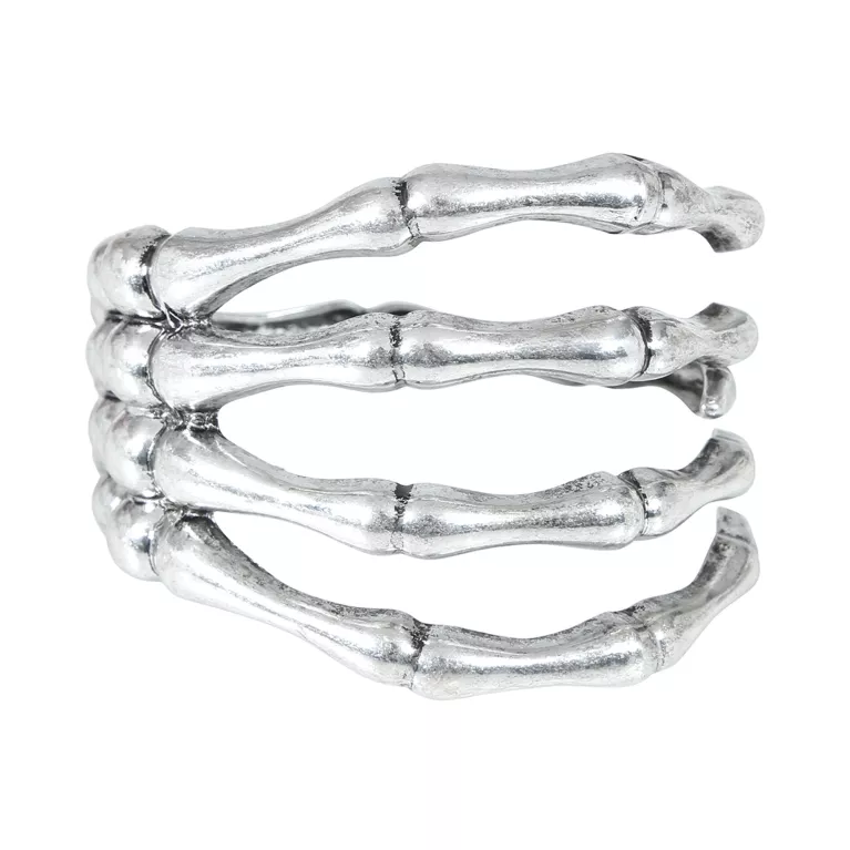 Náramek Ruka kostlivce stříbrný