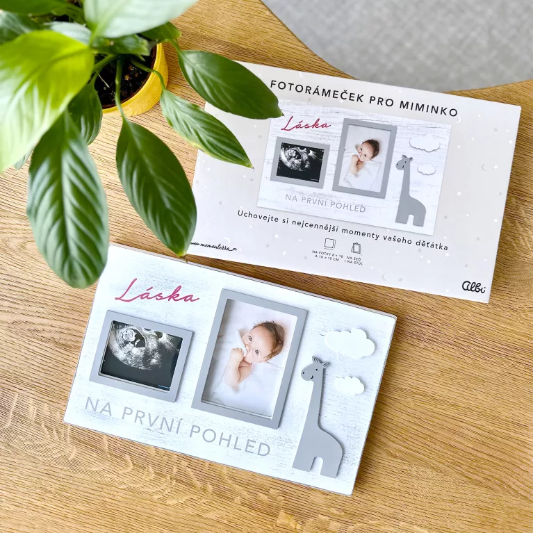 Velký fotorámeček pro miminko
