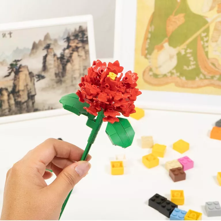 Květinová stavebnice - Karafiát