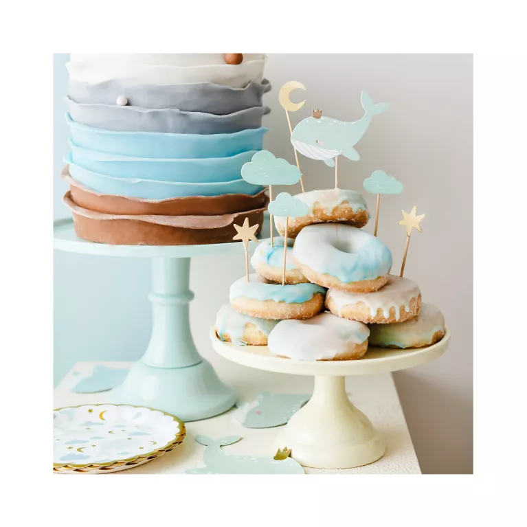 Zápich Velryba modrá 7 ks