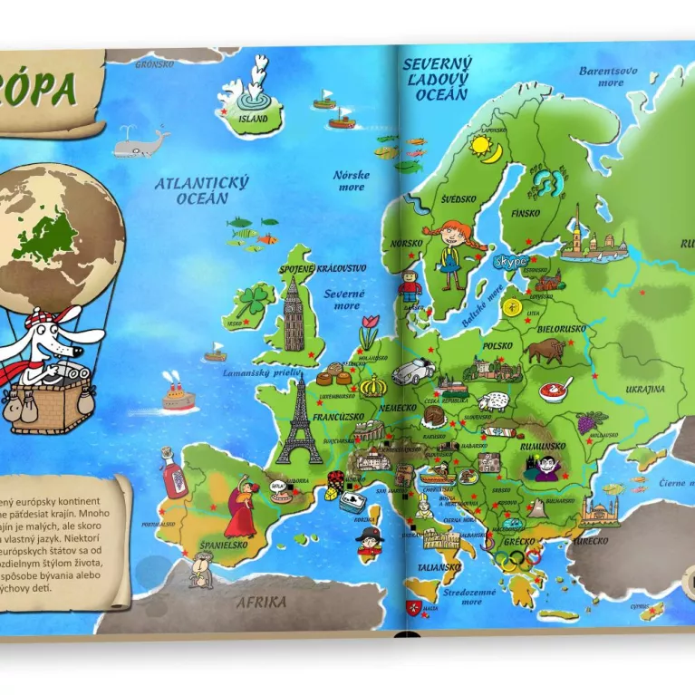 Kniha Atlas sveta SK