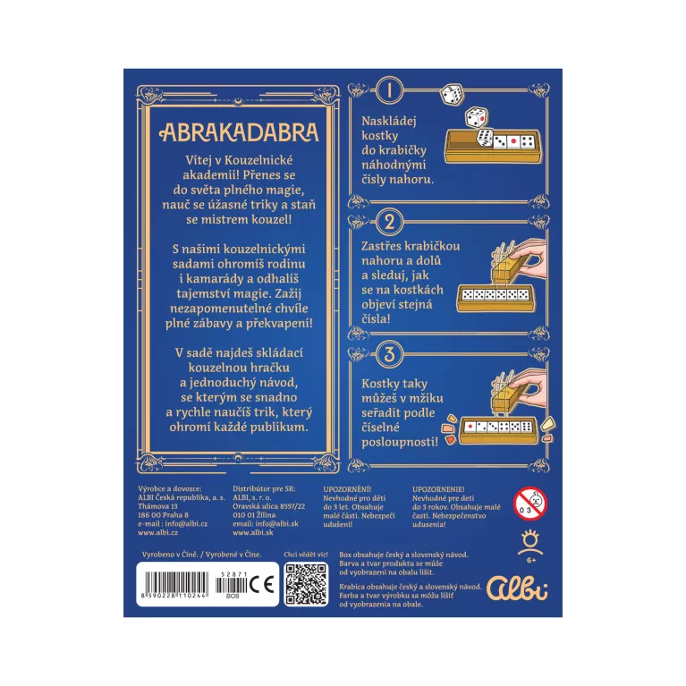 ABRAKADABRA - Míhající se kostky